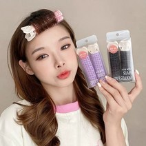 루니쿨 뿌리볼륨집게 헤어롤, 1개, 라벤더퍼플 2개입(1+1)