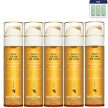 NEW 맥스클리닉 골드 캐비어 오일폼 수량 옵션+여행용 오일폼3매, 1세트