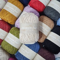 린넨프리미엄 린넨실 가방실, 311 바이올렛