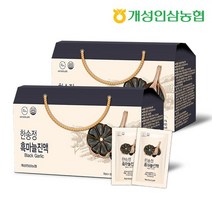 개성인삼농협 한송정 흑마늘진액 (70mlX30포) 2박스, 30포 x 2박스, 70ml