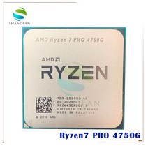라이젠 75700 GAMD 라이젠 7 프로 CPU 프로세서 4750G R7 3.6 GHz 8 코어 16 스레드 65W L3 8M 1000000001, 한개옵션0
