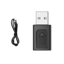 5.0 오디오 수신기 오디오 수신기 4 4 1 3.5mm USB 스테레오 음악 무선 어댑터, [01] 블루투스 v5.0