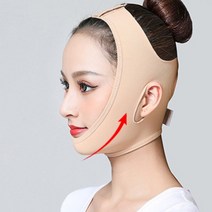 [M입고] 리프팅 밴드 얼굴 이중턱 브이라인 마사지 닥터 땡김이 볼살 당기미 기구 팔자 땡기미 v 턱살 페이스 효과 사각턱 라인 빼는법 처진 주름 압박 없애기, 1개, M(남성용)