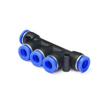 공압 피팅 퀵 커넥터 에어 호스 튜브 커넥터 플라스틱 PU PY 4mm 6mm 8mm 10mm 12mm 푸시 플러그인, PK