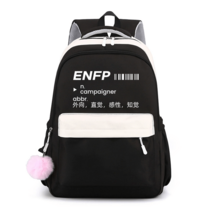 16 mbti 태그 펜던트 키링 가방부착용 악세서리 엠비티아이 휴대용 선물 성격유형 생일, 프리사이즈, 2 블랙