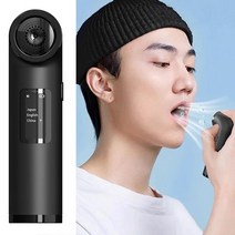 휴대용 음주단속 알콜 농도 음주측정기 가정용 디지털 디스플레이가 있는 전문 디지털 음주, 02 Black
