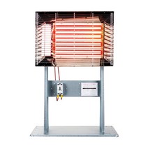 대성 공업용 난로 반사판 히터 사각난방기 스탠드형 5kw