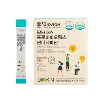 바이오비옴 닥터패스 프로바이오틱스 썬디테아닌, 2g, 30포