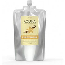 Azuna All-Natural Air Purifier Gel Refill Pouch Plant-Based Air Freshener for Home with Tea Tree Oi, 04 Pure Vanilla