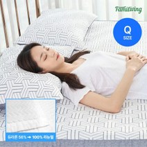 패밀리빙 듀라론 100% 쿨매트 부메랑 패턴 퀸 Q, [NEW]듀라론100%(Q)부메랑패턴