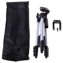 휴대용 카메라 삼각대 액세서리 캐논 DSLR 카메라를위한 헤드 용 팬이있는 스탠드, 검은색