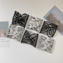 브이와이 VY 여자 비즈 거미줄 키치룩 스트랩 헤어집게