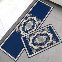 유럽풍 고급 수입 씽크대 바닥 주방 매트 특대 발매트 PVC 씽크매트 대형, B