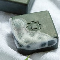 JAJU자주 자주X동구밭 제로바 병풀 약산성 고체 클렌징 비누 J81N902043600, 그린_FR