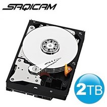 사치켐 3년 보장기간 감시카메라 하드디시크 HDD 2TB 3.5형 SATA선로 NVR DVR 녹화기 카메라 카메라하드디스크
