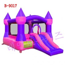 [레인보우키즈]에어바운스 가정용 실내미끄럼틀 방방이 B타입