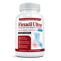 FLEXACIL ULTRA 베스트 조인트 포뮬러 글루코사민 콘드로이틴 MSM & 히알루론산