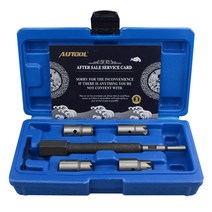 디젤흡기크리닝 AUTOOL 디젤 연료 인젝터 시트 청소 키트 노즐 리머 델파이 보쉬 BMW 르노 포드 자동차 정비 도구 5 개