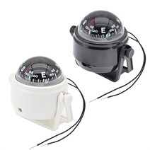 야간항해장비 항해등 LED 야간 보트 선박 어선 나침반 바다 선회 해양 나침반 해양 탐색 포지셔닝 전자, 하얀