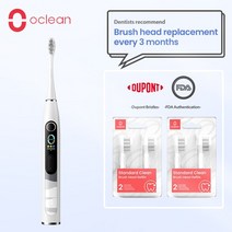 음파전동칫솔 초음파 전동 칫솔 음파 진동 치솔$50-$7 code:AEKR7A Oclean XS 스마트 소닉 전동 초음파 치, 07 Oclean XS White 4