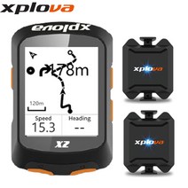 [xoss속도계거치대] 한글판 엑스플로바 X2 자전거 GPS 스마트 네비게이션 속도계, 2. 엑스플로바 X2 번들셋