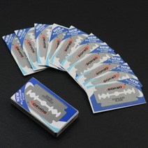 면도기 여성 남자 다리털 숱제거기 정리 뿌리 면도 일자 명품 제모용 레그트리머 면도칼 25, 60개