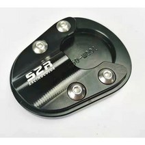 부캐너250 부캐너125 사이드 풋 스탠드 커버, 레드, 1개