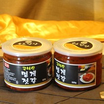 [속초밥상] 감사기획 향부터 맛있는 멍게젓갈1kg, 2통, 500g