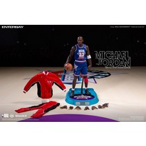 [정품] DropX™ Exclusive: Enterbay Michael Jordan All-Star 1993 Edition 1/6 Real Masterpiece Action Fig, US