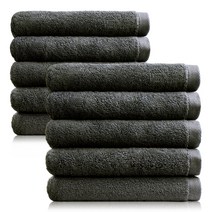 무형광 호텔수건 30수 170g 타올, 딥그레이, 10개