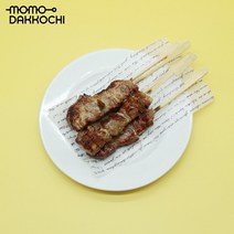 모모닭꼬치 돼지목살꼬치 20cm (5개), 20cm 돼지목살꼬치 5꼬치