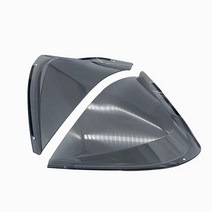 혼다 pcx125 튜닝 머플러 쇼바 수정된 legshield 앞 유리 다리 보호대 보호, pcx160 2021-2022용, 1개