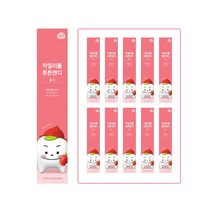 스마투스 자일리톨 핀란드산 충지예방 튼튼캔디 튼튼한사탕 5정 10Box (딸기맛 8.5g), 8.5g, 10개