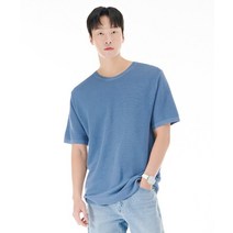 CHASECULT 남성 쿨터치 크루넥 반팔 스웨터-CBRK5611D0D