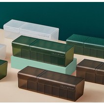 리빙힛 전선 케이블 명함 소품 선 보관 정리함, 그레이