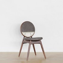 [헤리티지월넛] BB형 의자 그레이, 단품