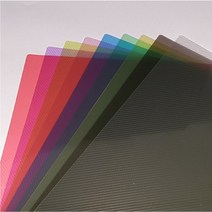 책만들어 pp제본표지 사선 반투명 불투명 pvc투명표지 스노우지(250g) 종이표지 1장 낱개판매, 적색, PP제본표지(반투명), A4