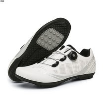 Qwoccu 자전거평페달신발 자전거신발 평페달슈즈 싸이클평페달용운동화 여성 남자들, 275, 하얀색