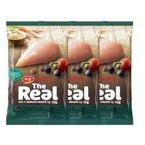 하림펫푸드 더리얼 크런치 시니어 강아지사료, 닭, 50g, 6개
