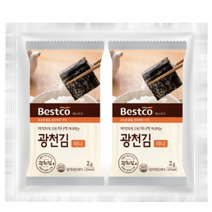 광천김 도시락김 조미김 미니 김 2g (6매입) x 10개, 10매입 10개