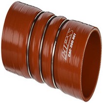 HPS CAC-300-HOT Silicone High Temperature 4-ply Aramid Reinforced Charge Air Cooler CAC Hose Hot Sid, 1, Orange