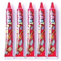 데코펜 레드 5개 초코펜 아트펜 20g DIY 레터링 케이크 초콜릿만들기