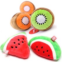 강아지장난감 봉제장난감 인기강아지장난감 과일시리즈, 단호박