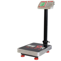 100kg 전자저울 무선 무게 계량기 가락시장 측정기 야채 도매 디스플레이, 100KG 스틸 디스크 레드 레터 3242