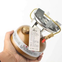 가솔린 휘발유 충전 강염 캠핑용 버너 미니 고화력, 가솔린 스토브 4-5인 코펠 디럭스 패키지