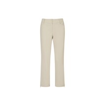 여성 로고 타공 밑단 트임 부츠컷 팬츠 52KD3302