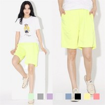 셀러허브 패션 [깨비몰] 여성 데일리 여름 퓨즈 5부 반바지 팬츠