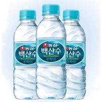 농심 백산수, 330ml, 10개