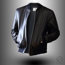 남자 천연 양가죽 100% 리얼 레더 바람막이 MA-1 항공 점퍼 ECOLORZ 국내생산