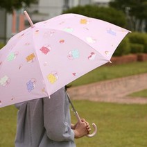 우산 카카오프렌즈 스윗어피치 장우산 1개 아이보리
